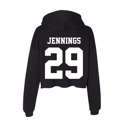 Penn State - NCAA Football : Daniel Jennings - Classic Shersey Women's Crop Fleece Hoodie-1