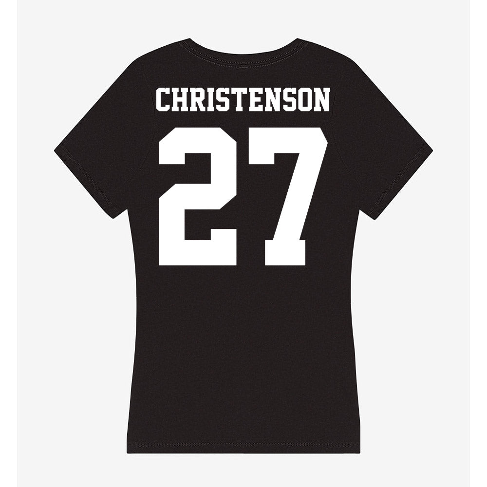 Penn State - NCAA Men's Ice Hockey : Cade Christenson - Classic Shersey Women's V-Neck T-Shirt-1