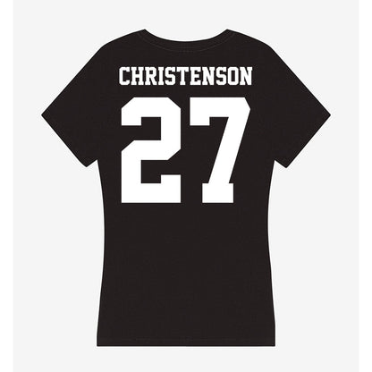 Penn State - NCAA Men's Ice Hockey : Cade Christenson - Classic Shersey Women's V-Neck T-Shirt-1