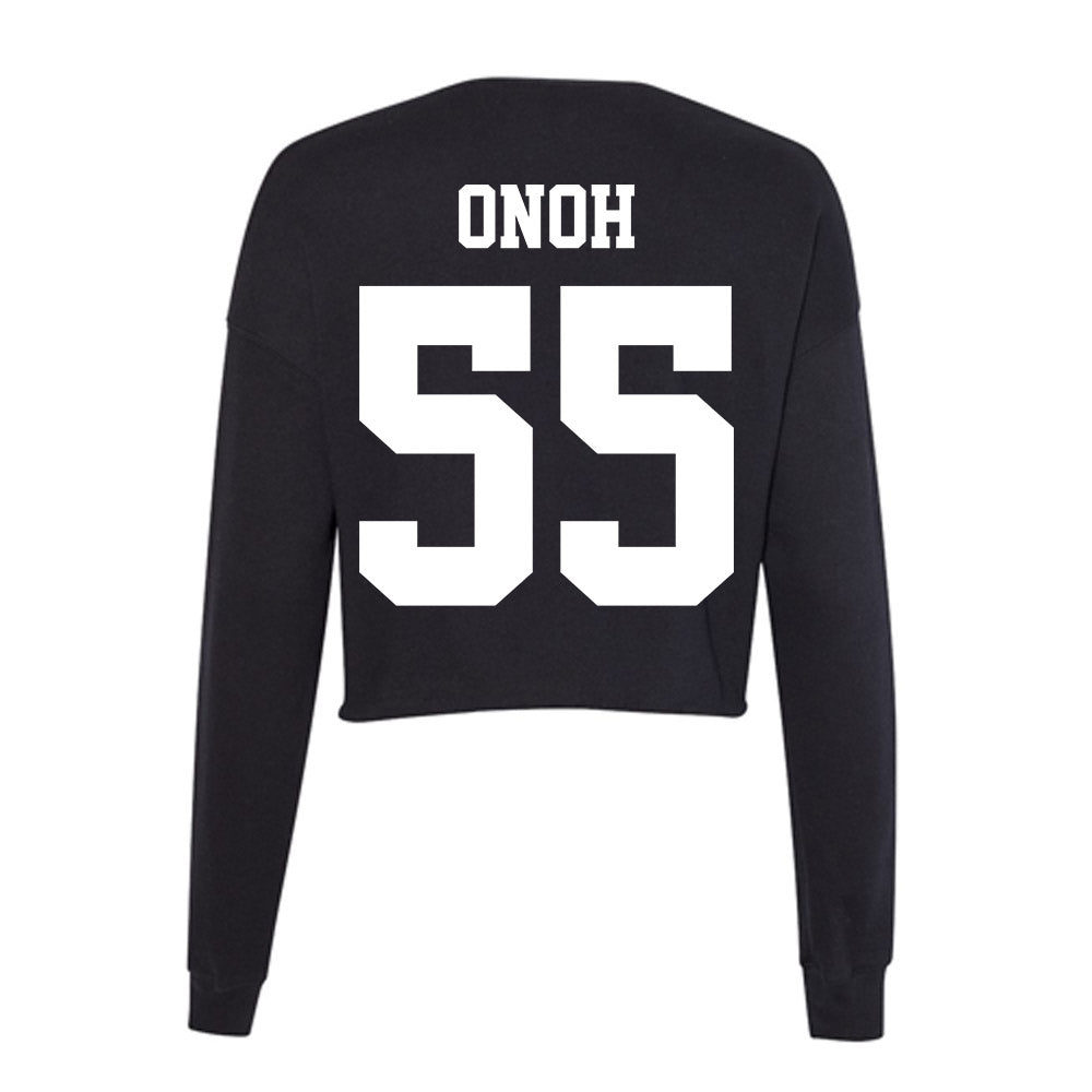 Penn State - NCAA Football : Chimdy Onoh - Classic Shersey Women's Cropped Crew Fleece-1