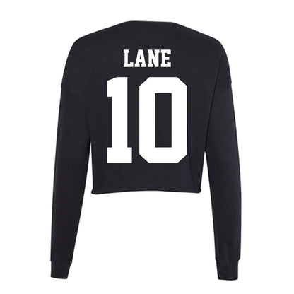 Penn State - NCAA Football : Dejuan Lane - Classic Shersey Women's Cropped Crew Fleece-1