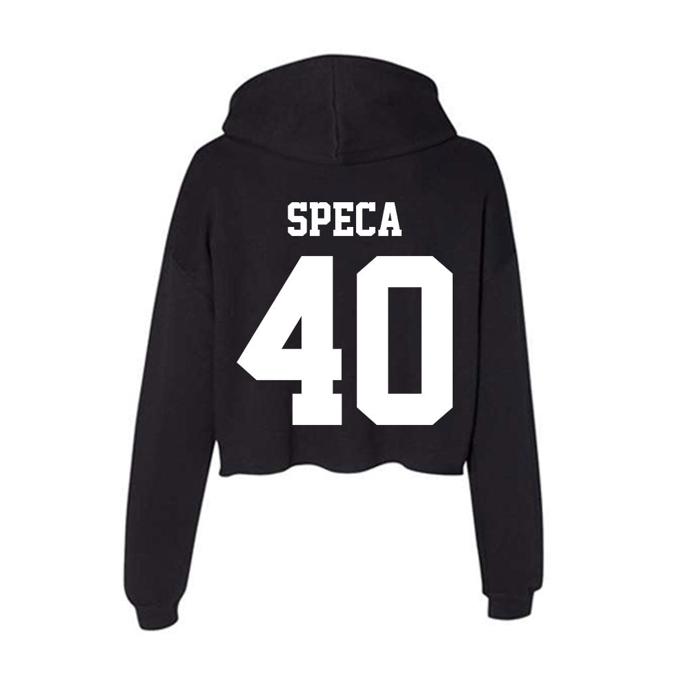 Penn State - NCAA Football : Anthony Speca - Classic Shersey Women's Crop Fleece Hoodie-1