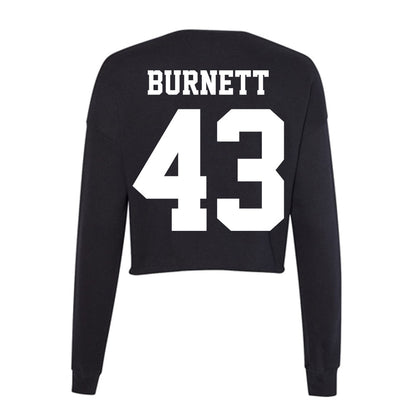 Penn State - NCAA Football : Dayshaun Burnett - Classic Shersey Women's Cropped Crew Fleece-1