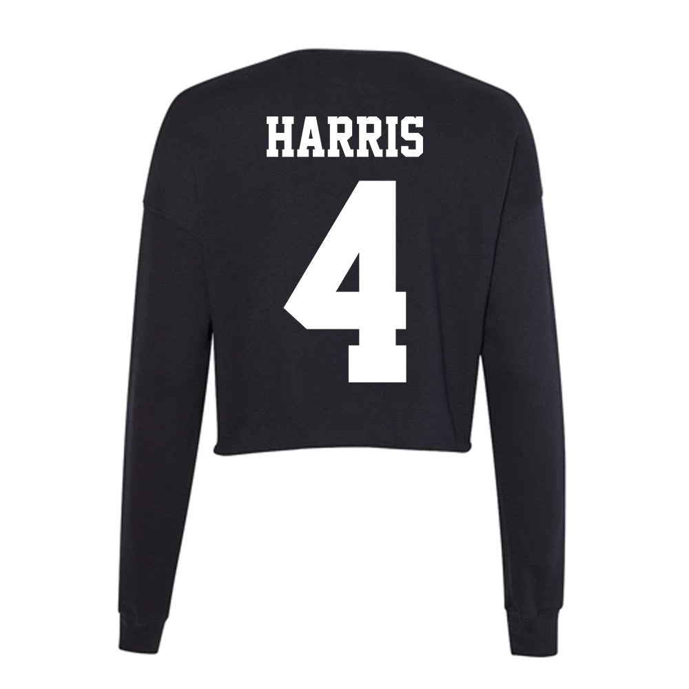 Penn State - NCAA Football : A.J. Harris - Classic Shersey Women's Cropped Crew Fleece-1