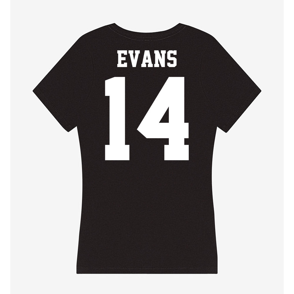 Penn State - NCAA Women's Basketball : Amiya Evans - Classic Shersey Women's V-Neck T-Shirt-1