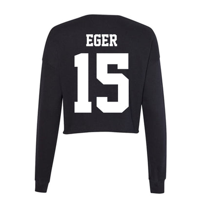 Penn State - NCAA Men's Soccer : Matt Eger - Classic Shersey Women's Cropped Crew Fleece-1