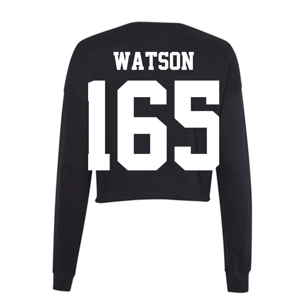 Penn State - NCAA Wrestling : Ty Watson - Classic Shersey Women's Cropped Crew Fleece-1