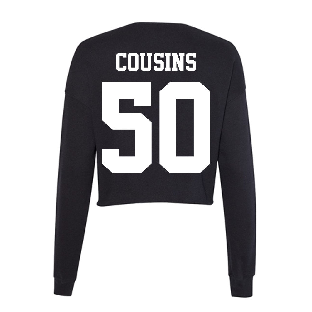 Penn State - NCAA Football : Cooper Cousins - Classic Shersey Women's Cropped Crew Fleece-1