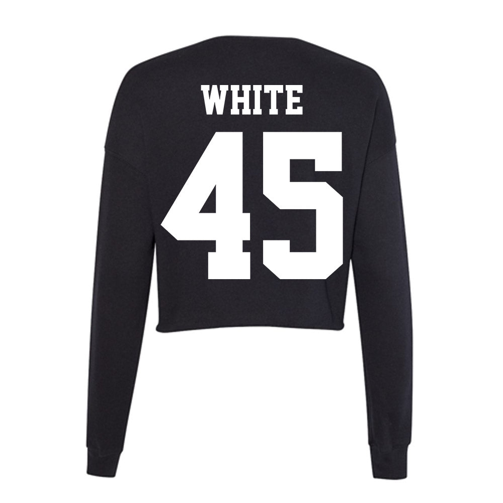 Penn State - NCAA Football : Enai White - Classic Shersey Women's Cropped Crew Fleece-1