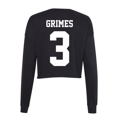 Penn State - NCAA Women's Volleyball : Gillian Grimes - Classic Shersey Women's Cropped Crew Fleece-1