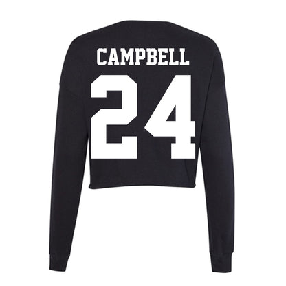Penn State - NCAA Football : Amare Campbell - Classic Shersey Women's Cropped Crew Fleece-1