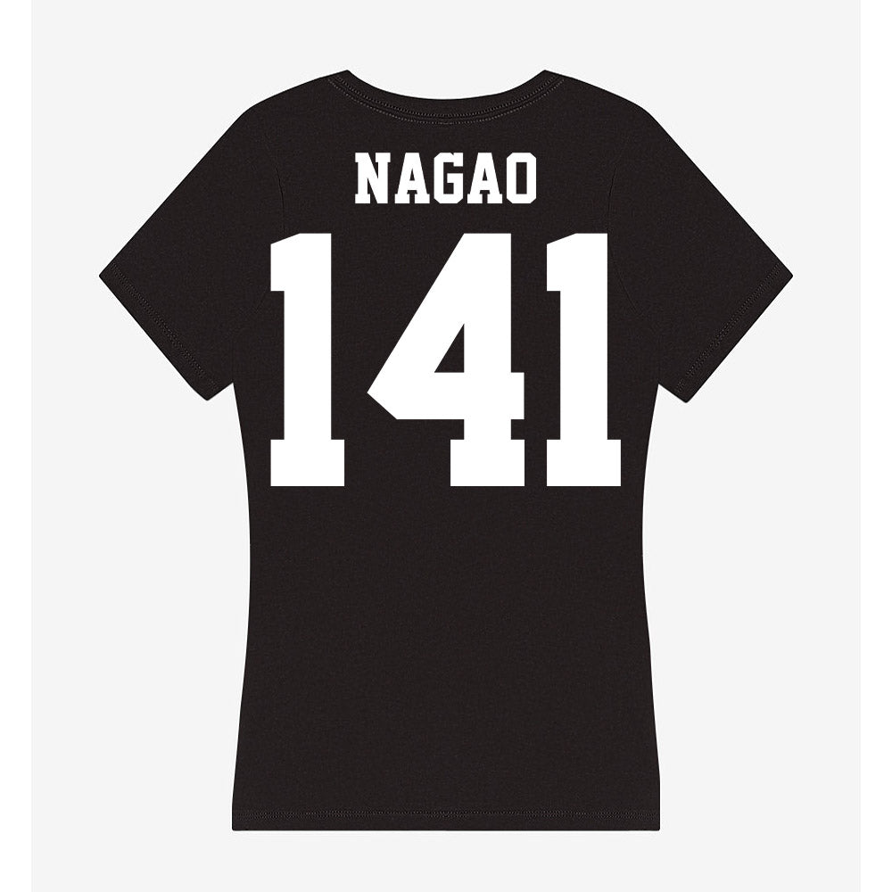 Penn State - NCAA Wrestling : Aaron Nagao - Classic Shersey Women's V-Neck T-Shirt-1