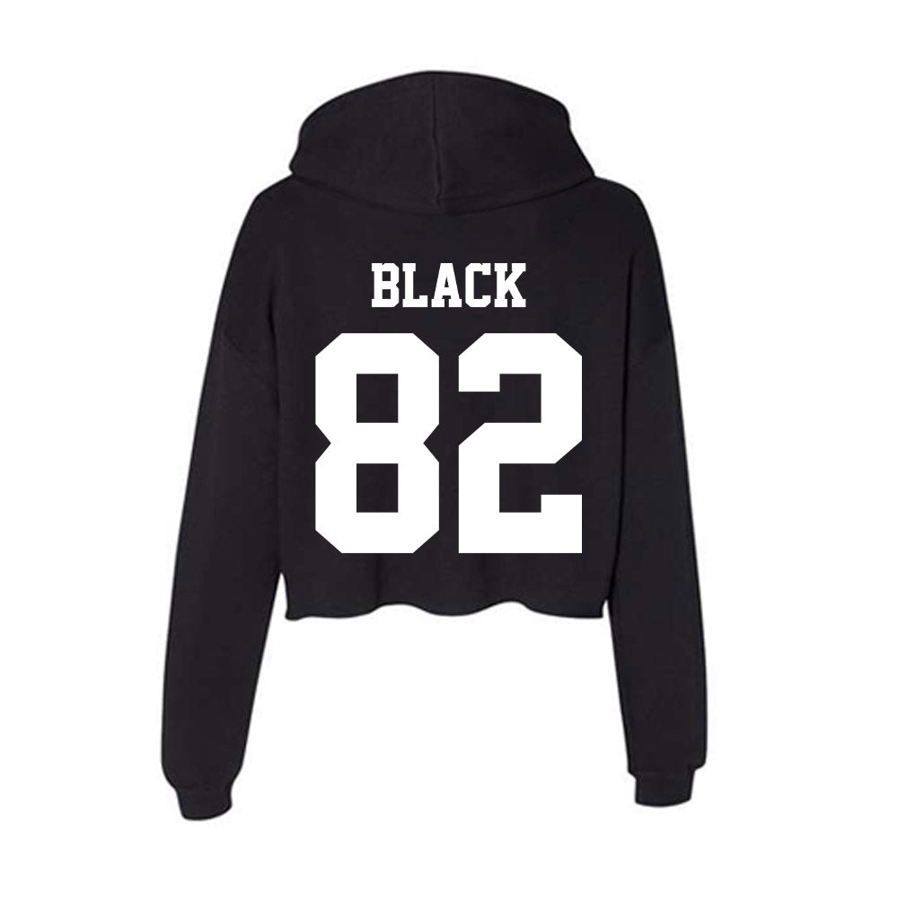 Penn State - NCAA Football : Ethan Black - Classic Shersey Women's Crop Fleece Hoodie-1