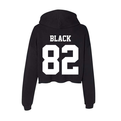 Penn State - NCAA Football : Ethan Black - Classic Shersey Women's Crop Fleece Hoodie-1