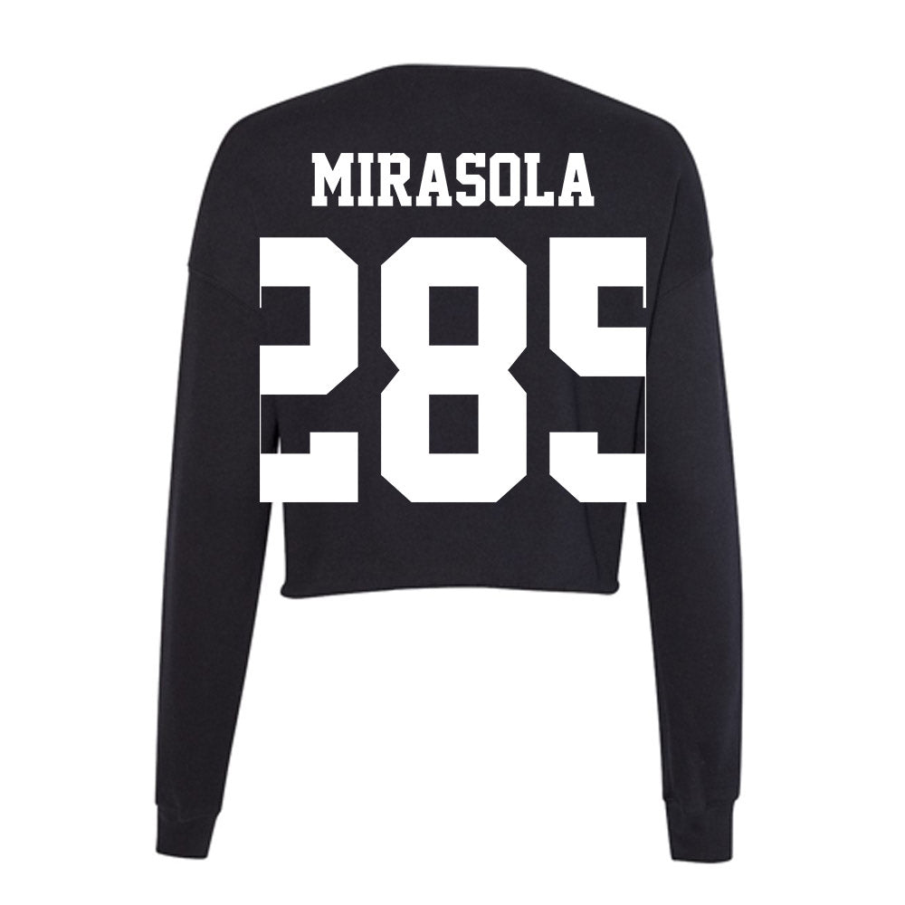 Penn State - NCAA Wrestling : Cole Mirasola - Classic Shersey Women's Cropped Crew Fleece-1