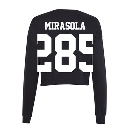 Penn State - NCAA Wrestling : Cole Mirasola - Classic Shersey Women's Cropped Crew Fleece-1