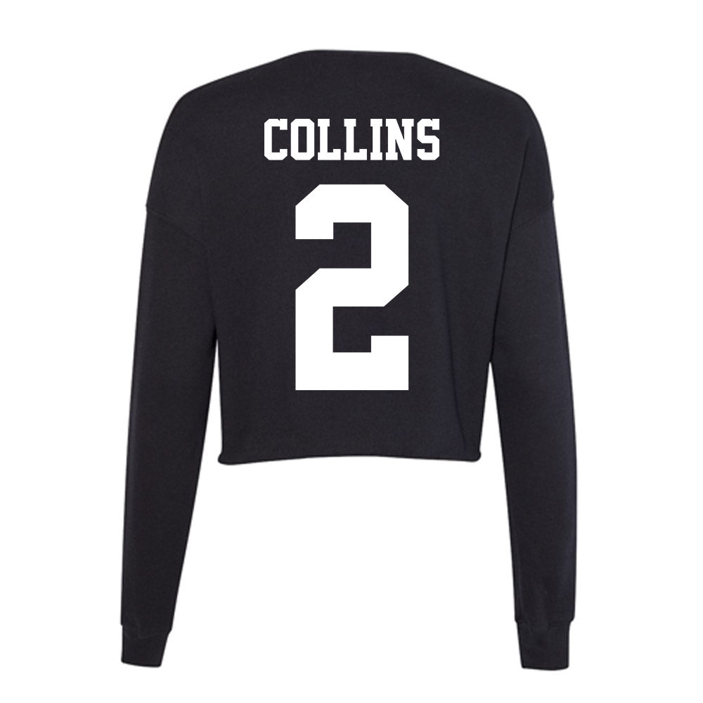 Penn State - NCAA Football : Audavion Collins - Classic Shersey Women's Cropped Crew Fleece-1