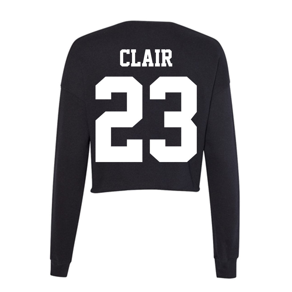 Penn State - NCAA Men's Soccer : Conor Clair - Classic Shersey Women's Cropped Crew Fleece-1