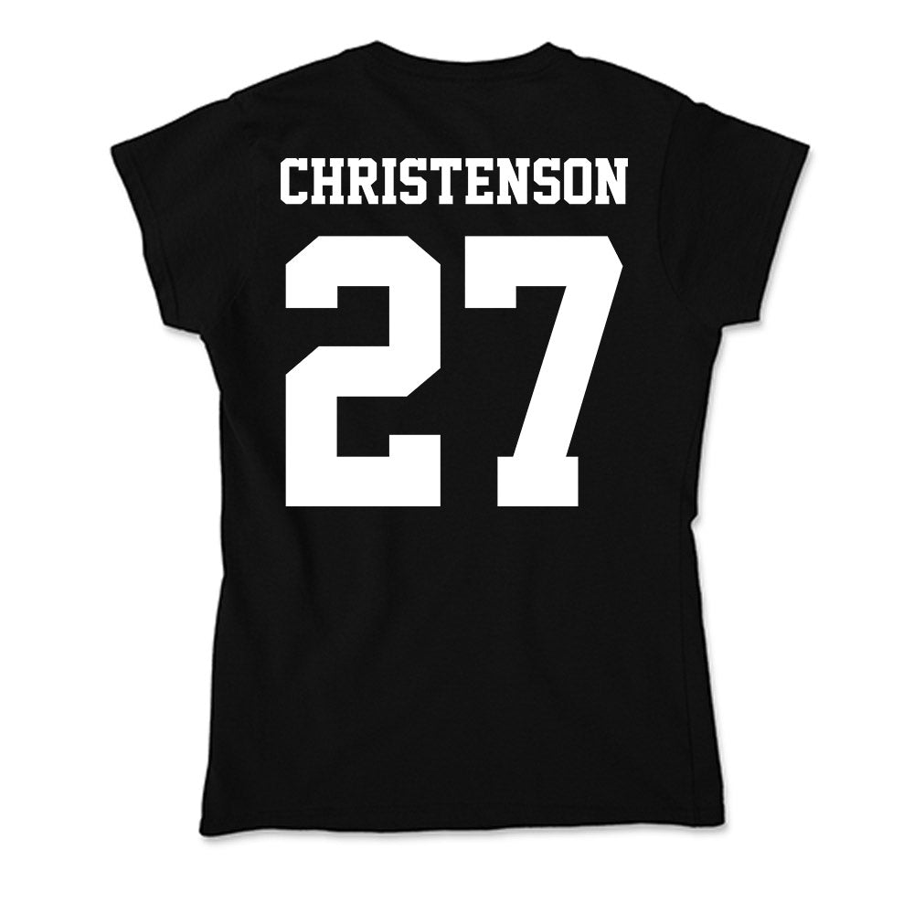 Penn State - NCAA Men's Ice Hockey : Cade Christenson - Classic Shersey Soft Style Women’s T-Shirt-1