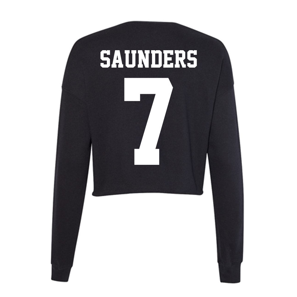 Penn State - NCAA Football : Kaden Saunders - Classic Shersey Women's Cropped Crew Fleece-1