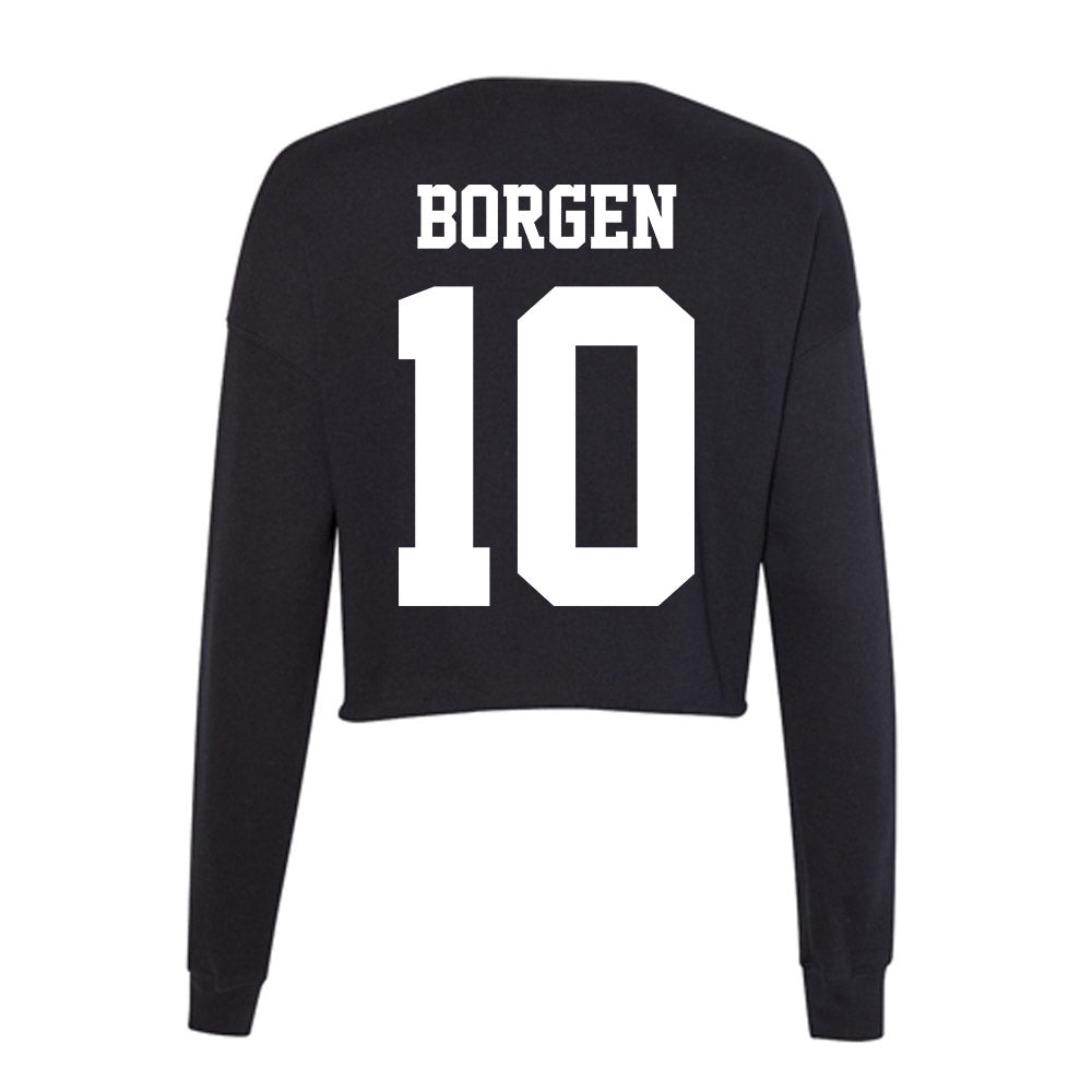 Penn State - NCAA Women's Soccer : Olivia Borgen - Classic Shersey Women's Cropped Crew Fleece-1