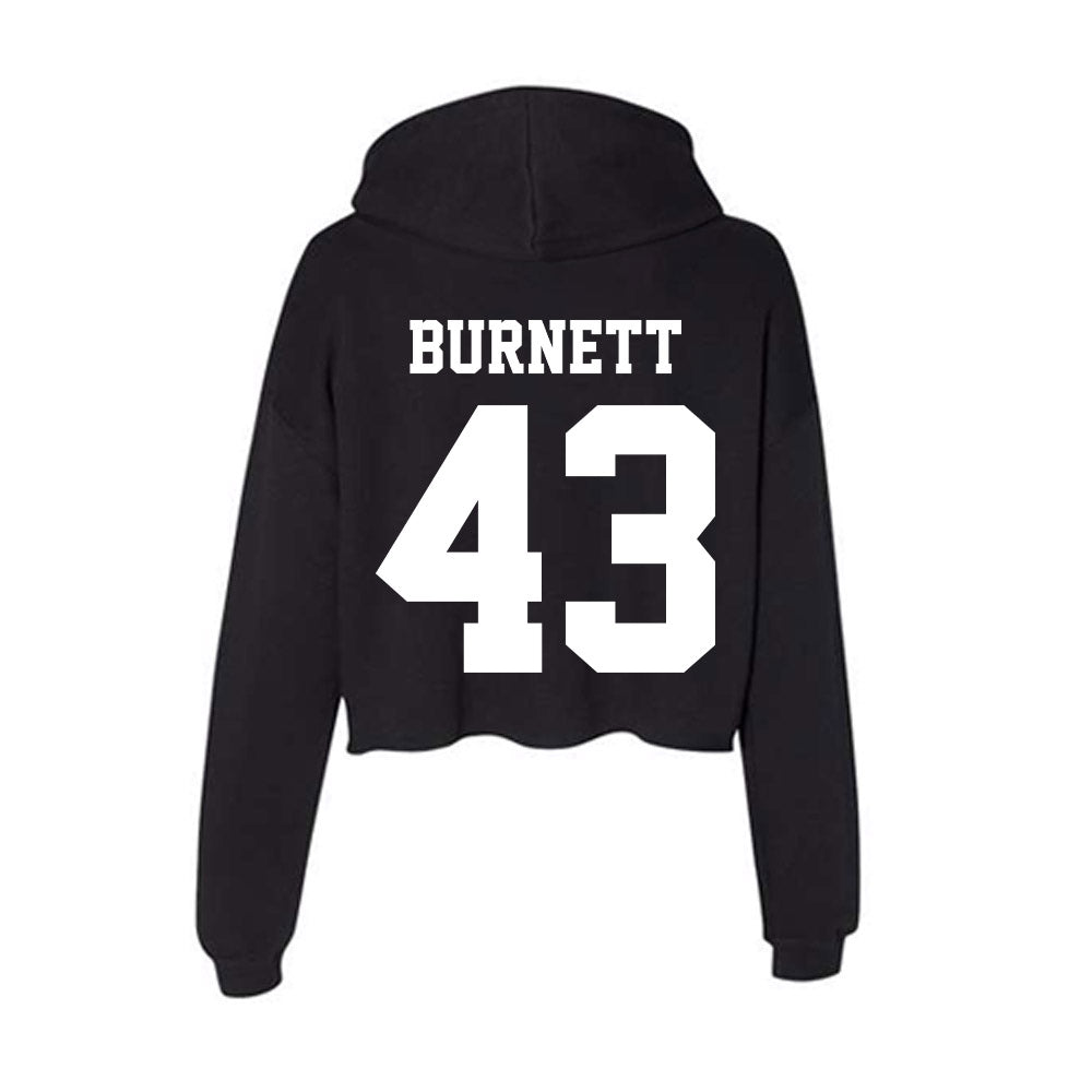 Penn State - NCAA Football : Dayshaun Burnett - Classic Shersey Women's Crop Fleece Hoodie-1