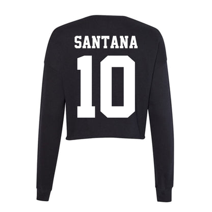 Penn State - NCAA Women's Basketball : Vitoria Santana - Classic Shersey Women's Cropped Crew Fleece-1