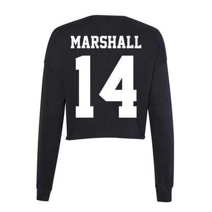 Penn State - NCAA Men's Soccer : Morgan Marshall - Classic Shersey Women's Cropped Crew Fleece-1