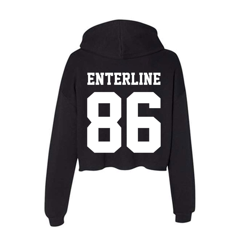 Penn State - NCAA Football : Aaron Enterline - Classic Shersey Women's Crop Fleece Hoodie-1