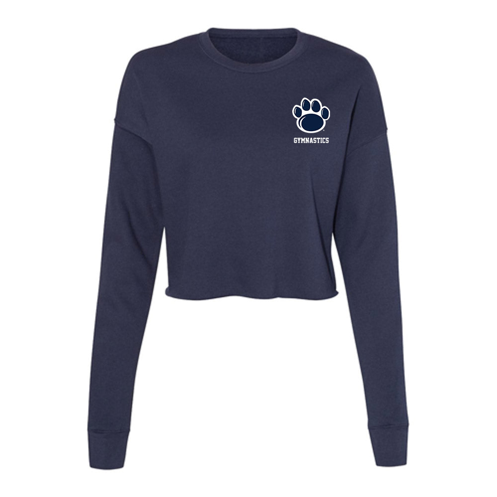 Penn State - NCAA Women's Gymnastics : Kalea McElligott - Women's Cropped Crew Fleece-0