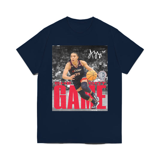 UConn - NCAA Women's Basketball : Azzi Fudd - Comfort Colors T-Shirt-0