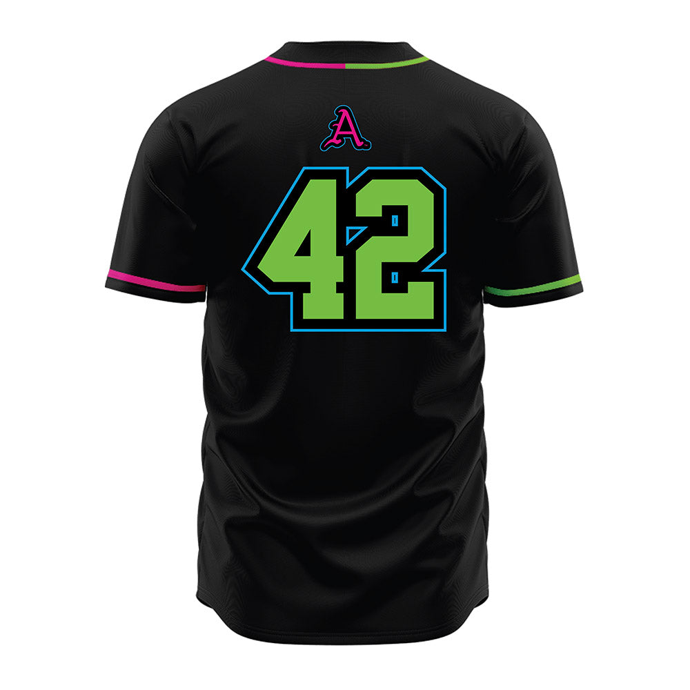 Arkansas - NCAA Baseball : Damian Ruiz - Neon Dual-Tone Jersey-1