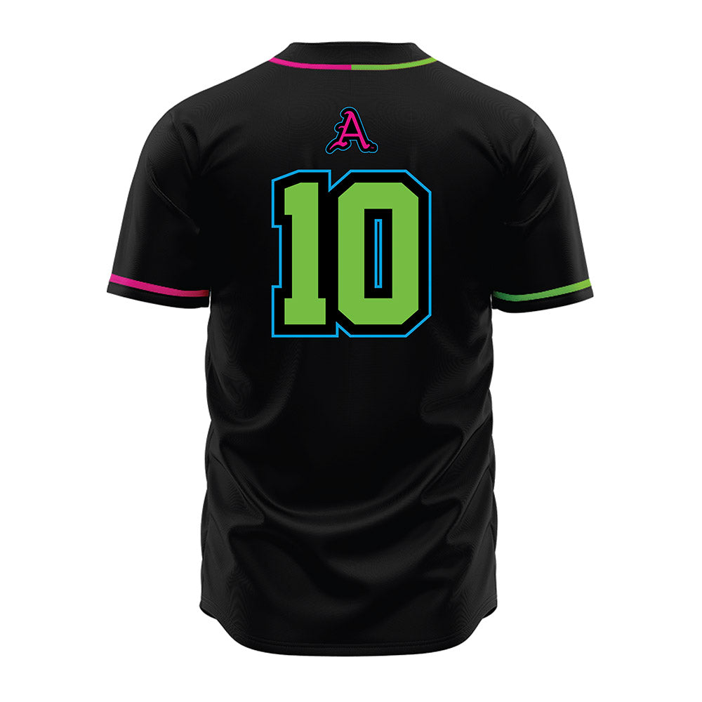 Arkansas - NCAA Baseball : Tyler Holland - Neon Dual-Tone Jersey-1