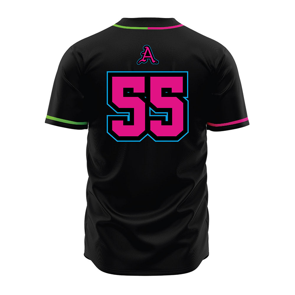 Arkansas - NCAA Baseball : Brendan Kleiman - Neon Dual-Tone Jersey-1