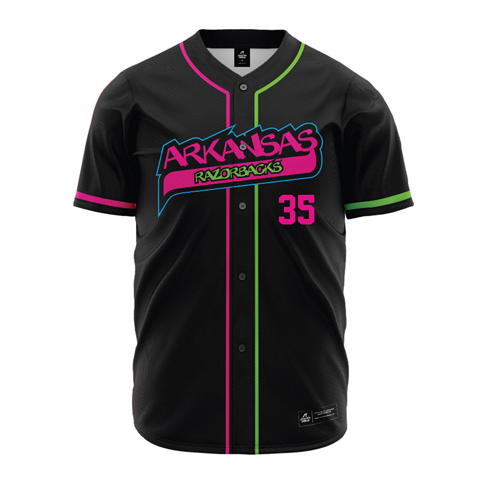 Arkansas - NCAA Baseball : Cayden Mitchell - Neon Dual-Tone Jersey-0