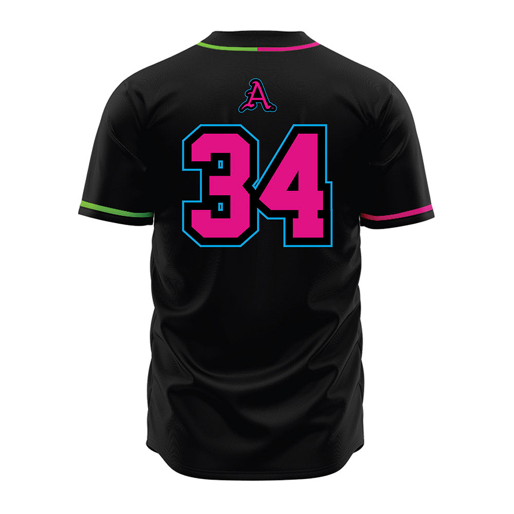 Arkansas - NCAA Baseball : Joey Lorenzini - Neon Dual-Tone Jersey-1