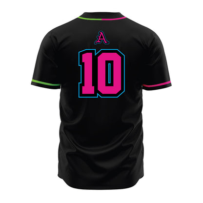Arkansas - NCAA Baseball : Tyler Holland - Neon Dual-Tone Jersey-1