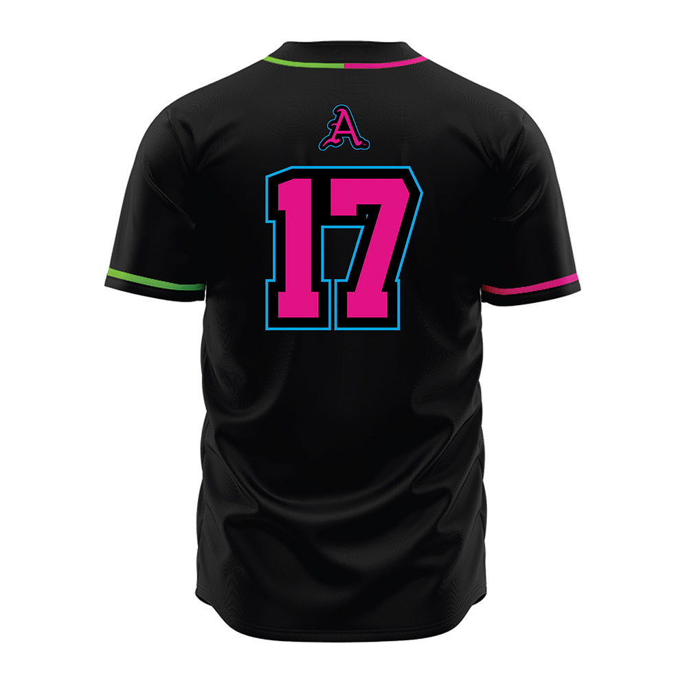 Arkansas - NCAA Baseball : Zack Stewart - Neon Dual-Tone Jersey-1