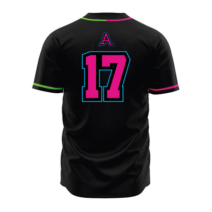 Arkansas - NCAA Baseball : Zack Stewart - Neon Dual-Tone Jersey-1