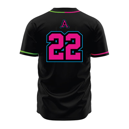 Arkansas - NCAA Baseball : Peyton Lee - Neon Dual-Tone Jersey-1