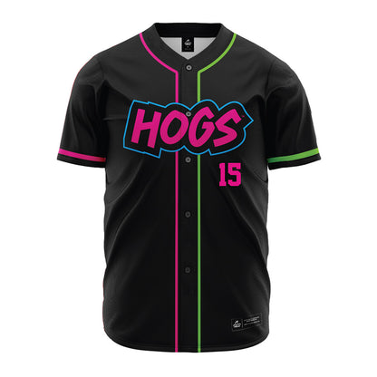 Arkansas - NCAA Baseball : Jackson Kircher - Neon Dual-Tone Jersey-0