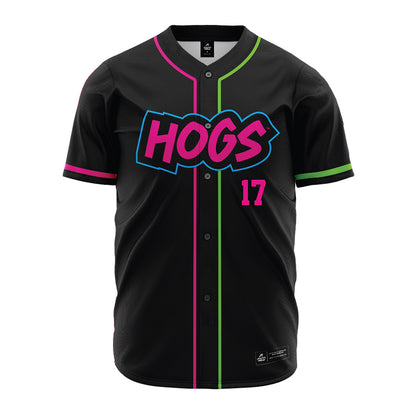 Arkansas - NCAA Baseball : Zack Stewart - Neon Dual-Tone Jersey-0