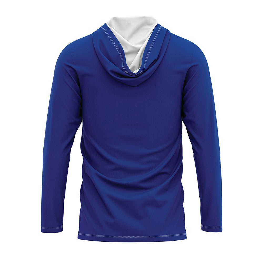 Florida - NCAA Men's Basketball : - GatorBoys Hooded Raglan Long Sleeve UV Shirt-1