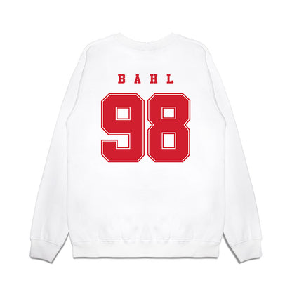 Nebraska - NCAA Softball : Jordyn Bahl - Premium Crewneck Sweatshirt-1
