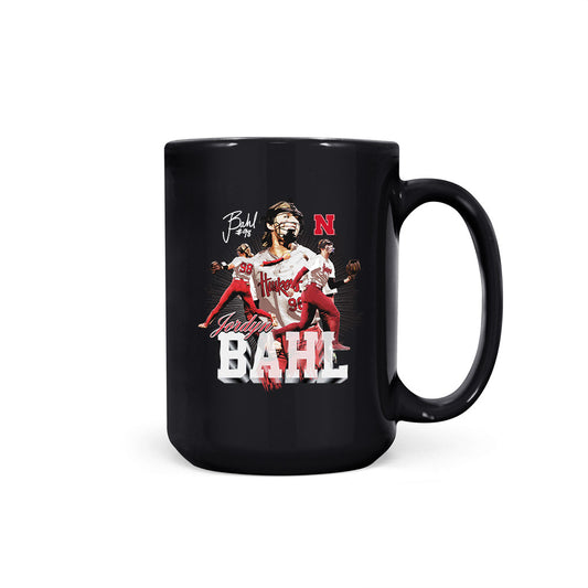 Nebraska - NCAA Softball : Jordyn Bahl - Coffee Mug-0
