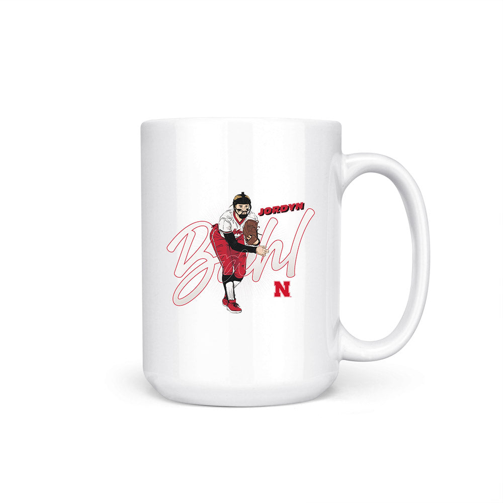 Nebraska - NCAA Softball : Jordyn Bahl - Coffee Mug-0