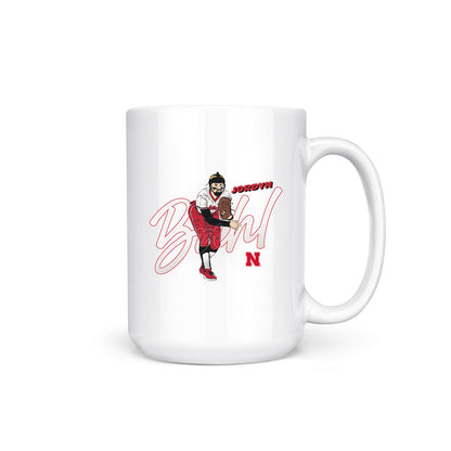 Nebraska - NCAA Softball : Jordyn Bahl - Coffee Mug-0