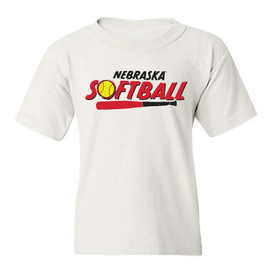 Nebraska - NCAA Softball : Jordyn Bahl - Sports Shersey Youth T-Shirt-0