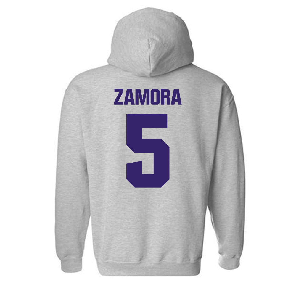 Portland - NCAA Men's Soccer : Ethan Zamora - Classic Shersey Hooded Sweatshirt-1