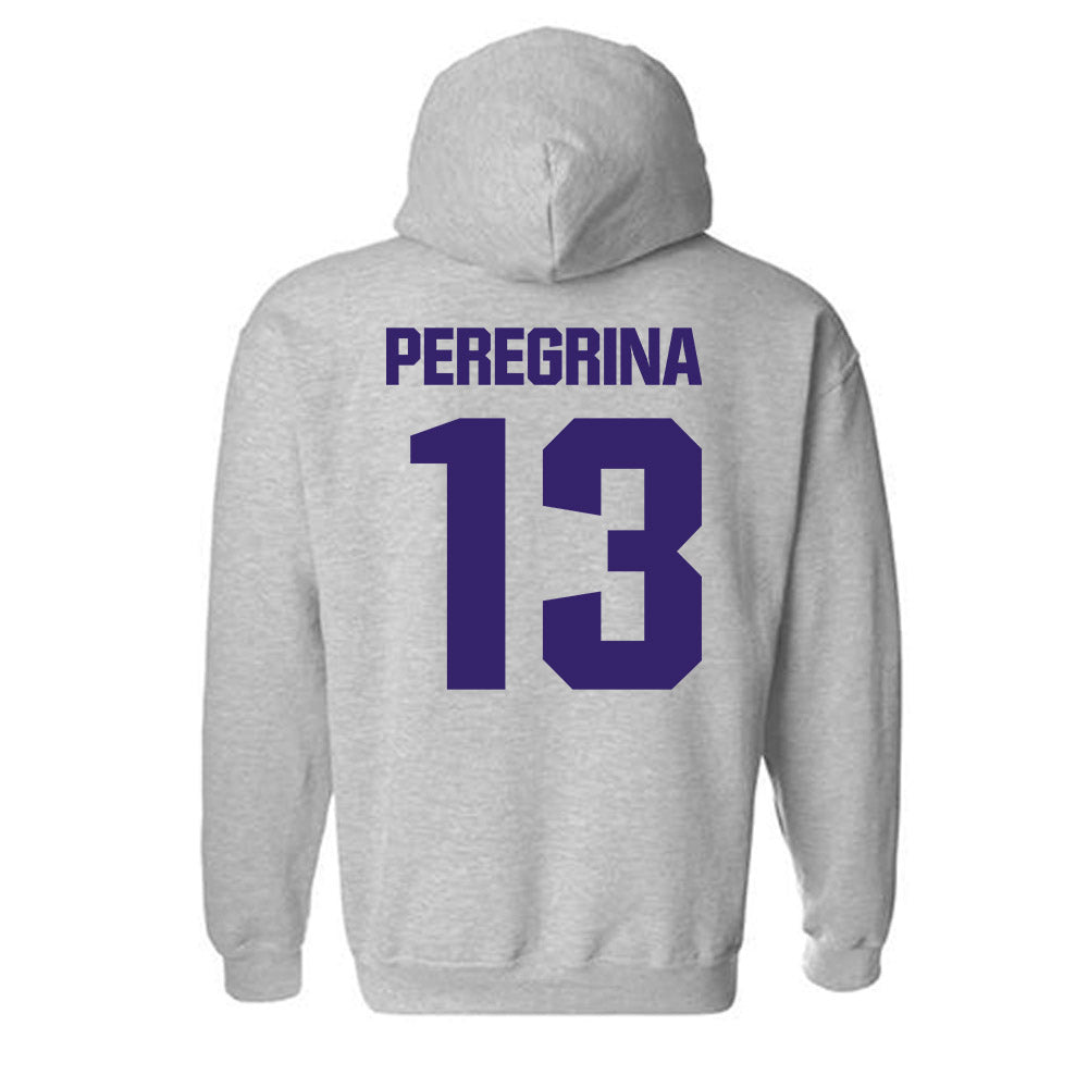 Portland - NCAA Women's Soccer : Nevaeh Peregrina - Classic Shersey Hooded Sweatshirt-1